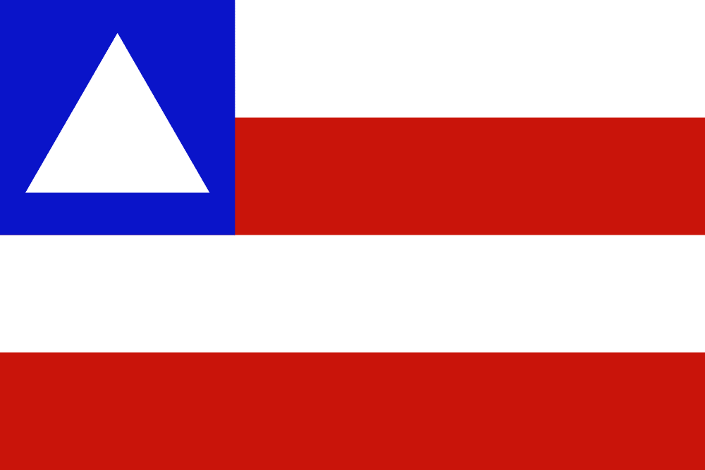 Bandeira da Bahia – Estados e Capitais do Brasil