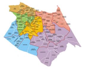 Mapa de Fortaleza