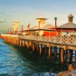 Ponte metálica da Praia de Iracema - Fortaleza/ CE