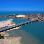 Vista aérea da Barra do Ceará - Fortaleza/ CE