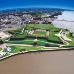 Vista aérea da Fortaleza de São José do Macapá/ AP