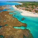 Vista aérea da praia de Porto de Galinhas - Ipojuca/ PE