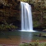 Cachoeira da Roncandeira, no distrito de Taquaruçu - Palmas/ TO