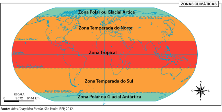 Em qual zona térmica está localizado o Brasil? – Estados e Capitais do ...